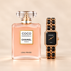 Chanel Coco Mademoiselle & Watch Gift Set for Women – Elegant Fragrance and Stylish Timepiece Combo