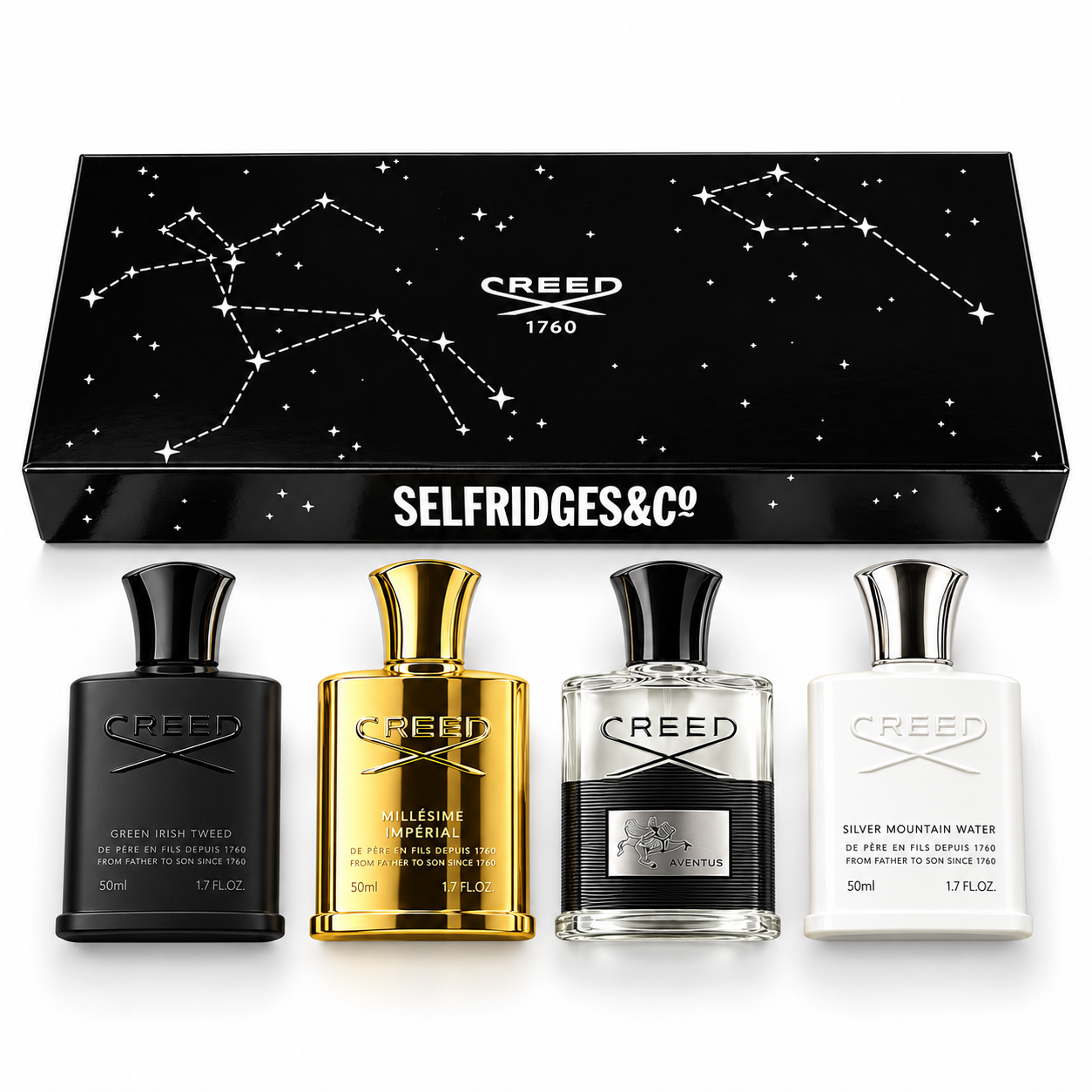 Creed 4-Piece Fragrance Gift Set – 50ml Each